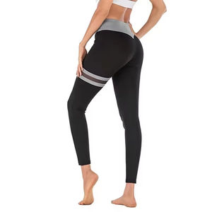 Leggings Deportivos de Cintura Alta, Diseño Superior 2026, Ajustados, de Spandex/Nylon, con Patrón, para Entrenamiento, Material Reforzado - Product Image 4