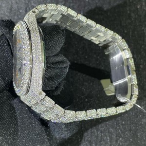 Relojes de Lujo Hechos a Mano, Unisex, Clásicos, Estilo Hip Hop, Mecánicos Automáticos, de Acero Inoxidable, con Cristal de Zafiro, 100 Unidades - Product Image 4