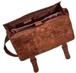 Diseño cómodo y práctico para oficina, bolso de cuero para portátil para hombre con nuevo diseño de moda, muy vendido, para bolsos de cuero para portátil. - Product Image 5