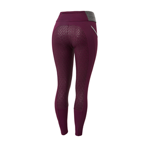 High Quality 4-way Stretch Horse Riding Breeches Leggings Tights <b>Equestrian</b> Wear Pants on Technical Fabric with Soft Feel - Product Image 3