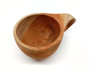 Elegante Taza de Café/Té de Madera Hecha a Mano, Resistente al Calor, Ecológica, de Madera Natural para Uso Diario en Cocina u Oficina - Product Image 3