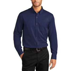 Chemises habillées en coton, grandes tailles, prix de gros, pour hommes, faible MOQ - Product Image 2
