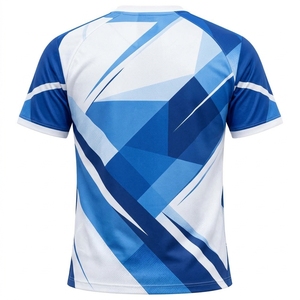 Chemise de tennis pour homme tendance, alliant tissu respirant, design athlétique et coupe confortable pour l'entraînement et les compétitions de tennis. - Product Image 2