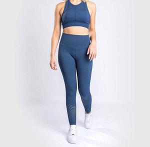 Leggings de sport personnalisés haut de gamme pour femmes, pantalons d'entraînement, collants de fitness anti-humidité, vêtements de sport, fournisseur d'usine - Product Image 1