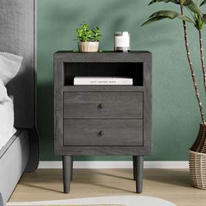2-Drawer <b>Nightstand</b> - Product Image 1