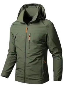 Nouvelle Veste Softshell Homme Hiver 2026 Respirante Imperméable à Capuche Col Montant Fermeture Éclair Style Urbain - Product Image 6