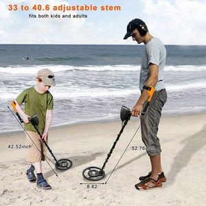 Detector de Metales Profesional para Adultos, Impermeable, de Aluminio, Ajustable, de Alta Precisión, para Playa y Suelo, Detector de Todo Tipo de Metales - Product Image 2