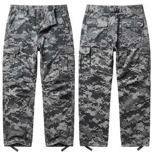Pantalon cargo camouflage ample pour homme, coupe extra large, imprimé haute qualité, streetwear sur mesure - Product Image 2