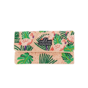 Bolso de mano artesanal de arte tradicional indio con cuentas de cristal, asa tipo baguette colorida, bolso promocional de lujo casual para uso diario. - Product Image 2