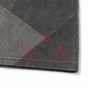 T-shirt confortable de style streetwear, effet délavé, épaules tombantes, tissu léger, idéal pour les activités quotidiennes en plein air et les occasions décontractées - Product Image 4