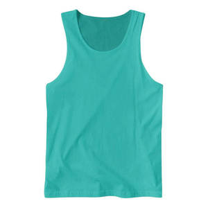 Camiseta sin Mangas Personalizada de Alta Calidad para Hombre, Camiseta Deportiva Acanalada para Fisicoculturismo y Fitness - Product Image 1