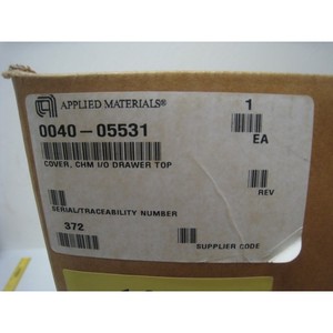 ฝาครอบ AMAT 0040-05531 ใหม่, ฝาครอบช่อง CHM I/O - อุปกรณ์และอะไหล่เซมิคอนดักเตอร์ระดับโลกที่เชื่อถือได้ - Product Image 1