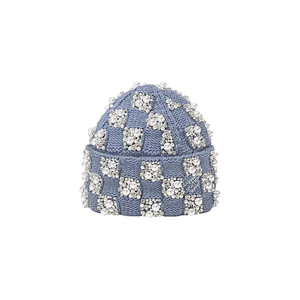 Gorro de Punto Personalizado de Lujo con Diamantes de Imitación, Cristales Brillantes y Suaves para Unisex - Product Image 4