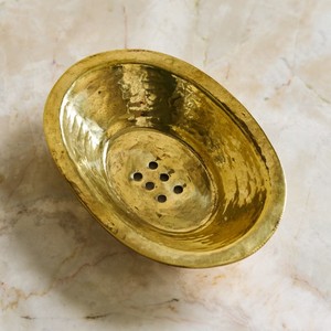 Elegant Brass <b>Soap</b> <b>Dish</b> Wall Mounted Bathroom Accessory Luxury <b>Soap</b> <b>Holder</b> for Home Hotel Washroom Decor - Product Image 1