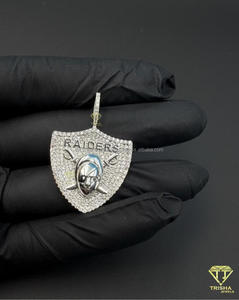 Designer Custom Sports Pendant Lab Grown Diamond <b>Iced</b> <b>Out</b> Hip Hop <b>Chain</b> Statement Jewelry Necklace - Product Image 5