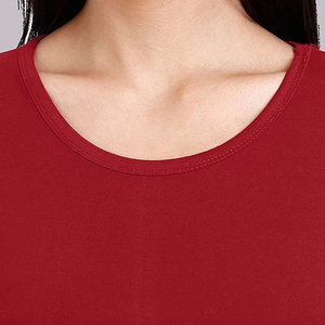 Camiseta Deportiva Personalizada PUFFIN SPORTS OEM para Mujer, Cuello Redondo, Manga Corta, Corte Ajustado, Informal, de Algodón, para Todas las Temporadas - Product Image 6