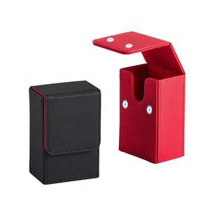 Estuche para Cartas de Juego, Suministro de Fábrica, Organizador de Cartas Protector de Cuero PU para Póker - Product Image 4