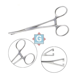 Professional Body <b>Piercing</b> Pliers Triangle Opening <b>Clamp</b> Stainless Steel Forceps Tool - Product Image 6