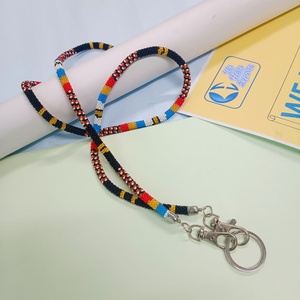 Chaîne de corps artisanale multicolore perlée pour femme, style bohème tribal, durable et confortable, pour clés, téléphone, carte d'identité, idéale pour anniversaire et fête - Product Image 4