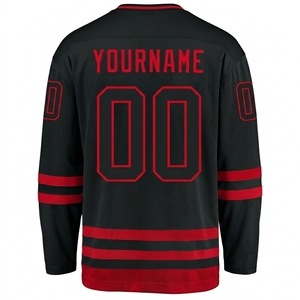 Jersey de Hockey sobre Hielo Sublimado Personalizado, Uniforme de Equipo OEM, Camiseta de Hockey Personalizada con Nombre, Número y Logotipo, Venta al Por Mayor - Product Image 3