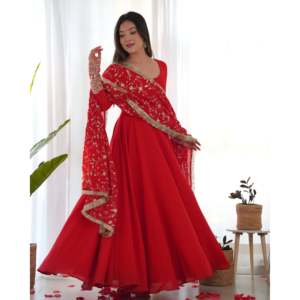 ENSEMBLE SHARON ANARKALI DUPATTA - Product Image 4