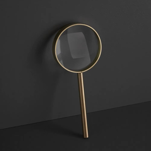 Lupa de metal de alta precisión con mango resistente para tareas de visualización y inspección detalladas - Product Image 1