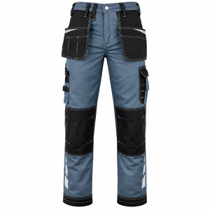 Pantalones de Trabajo para Hombre, Pantalones Cargo con Múltiples Bolsillos, Pantalones Utilitarios de Construcción Resistente - Product Image 1