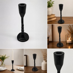 Export Quality Aluminium Candle <b>Stand</b> with Handmade and Long Lasting Finish for Home Hotels Wedding Decor and Commercial Use - Product Image 2