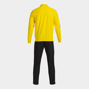 เสื้อแจ็คเก็ตซิปเต็มตัวสีเหลืองดำสำหรับผู้ชาย พร้อมกางเกง ระบายอากาศได้ดี ทรงปกติ ใส่ได้ทุกฤดู ชุดกีฬา บาสเก็ตบอล วอร์มอัพ - Product Image 2
