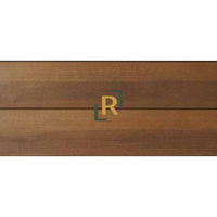 Revêtement mural extérieur en bois massif Thermo Tulip