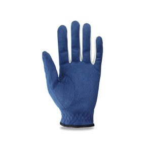 Gants de golf pour homme en cuir véritable SPIRITCHILL GOODS WA-001, blanc et bleu, respirants, antidérapants, pour la main droite, haute qualité - Product Image 2