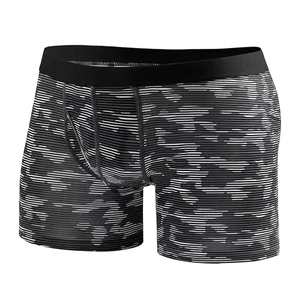 Sous-vêtements pour hommes respirants de haute qualité, boxers et caleçons sans couture, séchage rapide, spandex/polyester, personnalisés - Product Image 1