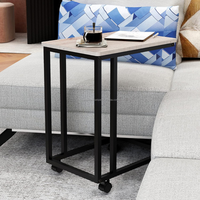 Table centrale moderne en métal avec table d'appoint multifonction au design minimaliste pour le salon ou la chambre à coucher de l'usine du Viet Nam