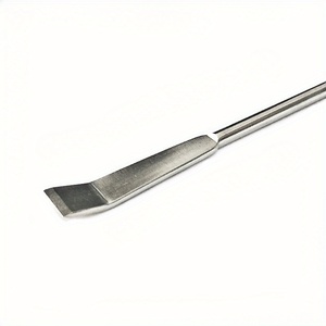 Espátula de Laboratorio Profesional de Acero Inoxidable, Cuchara para Medicamentos, Aprobada por la CE, Reutilizable, para Micro Muestreo - Product Image 4