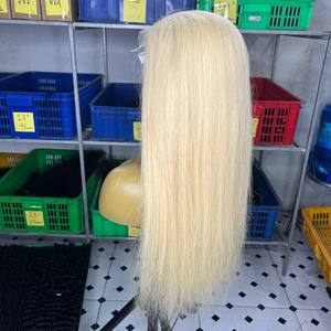 CdyHairVN Vente Droite 613 Blonde Dentelle Perruques de Cheveux Humains Coloré HD Transparent Dentelle Perruque pour les Femmes - Product Image 3