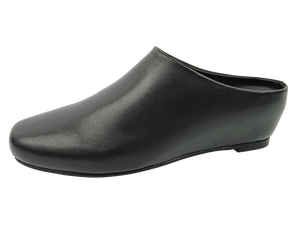 Mocasines Oxford con Plataforma, Estilo Mule, Punta Cerrada, Parte Superior de Cuero Genuino, Suela de Goma, Entresuela de EVA, Comodidad para Todas las Temporadas - Product Image 3