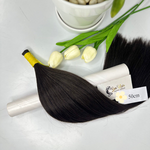 Venta al por mayor a granel 100% Cutículas sin procesar alineadas Extensiones de cabello humano vietnamita Remy Grade Tape Ins Style Swiss Lace Wave - Product Image 3