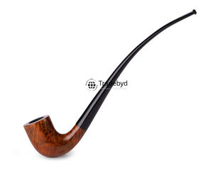 Pipa de Tabaco de Madera Ecológica Premium, Hecha a Mano con Madera Natural, Herramienta Moderna para Fumar con Acabado Lacado por Tradebyd - Product Image 4