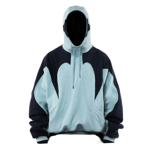 เสื้อฮู้ดดี้โอเวอร์ไซส์สำหรับผู้ชาย ผ้าฝ้าย 100% นุ่ม หนา สวมใส่สบาย คุณภาพสูง ดีไซน์ใหม่ทันสมัย - Product Image 6