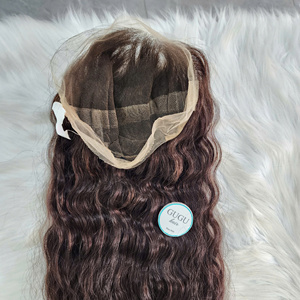 24 Inches Glueless Lace Front <b>Wig</b> Full lace <b>Deep</b> <b>wave</b> Double Drawn Virgin Raw Vietnamese Mixed <b>Deep</b> <b>Wave</b> HD - Product Image 6