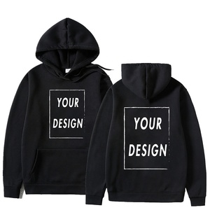 Custom Your Own Logo Men Heavyweight <b>Fleece</b> <b>Hoodie</b> Wholesale High Quality Unisex Printed Plain Streetwear Pullover <b>Hoodies</b> - Product Image 2