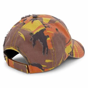 Unisex Baseball Cap 6-Panel Distressed Ripped Design Street Style Casual <b>Hat</b> Spring <b>Summer</b> Fitted Fit - Product Image 2