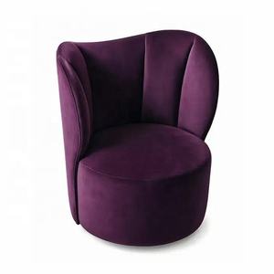 Precio de Fábrica para Sillón Giratorio <span class=keywords><strong>Regency</strong></span>, Diseño Moderno de Mediados de Siglo, Terciopelo Colorido, para Sala de Estar u Hotel, Garantía de 10 Años - Product Image 5