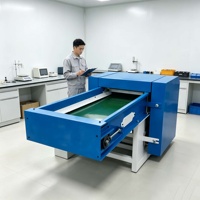 Ligne de production de machines pour le remplissage de fibres ouvertes et de garnitures de coussins, y compris le remplissage de coton de luxe par soufflage, pour le textile