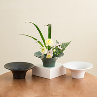 Pot en céramique DIY pour plantes succulentes / Jardinière / Pot à fleurs / Pot à bonsaï pour herbes, vase en céramique simple à large ouverture