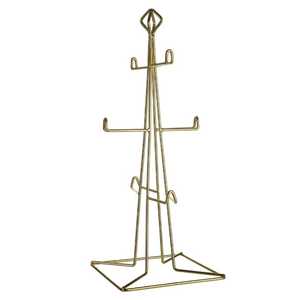 Soporte de metal negro para tazas, para colgar debajo de la mesa, para oficina, hogar, organizador de mesa - Product Image 3