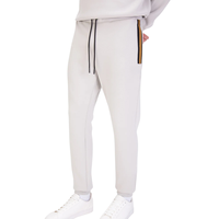 Ensemble de survêtement en molleton à col rond pour homme, pantalon à jambe droite, taille à cordon de serrage, coupe décontractée, vêtements de sport décontractés, vêtements OEM