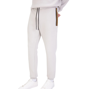 Conjunto Deportivo de Felpa para Hombre, Sudadera con Cuello Redondo, Pantalones de Pierna Recta con Cintura Ajustable, Corte Holgado, Ropa Deportiva Informal, OEM - Product Image 5