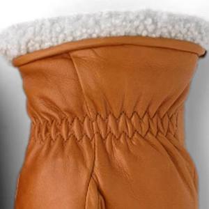 Winter Ski Sports Mitten for Men and Women Black Cowhide <b>Leather</b> <b>Long</b> <b>Gloves</b> Eco-Friendly Durable Four Seasons - Product Image 4