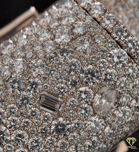 Cadena cubana Iced Out de plata de ley 925 con diamantes de moissanita VVS, estilo Hip Hop, para hombre - Product Image 3